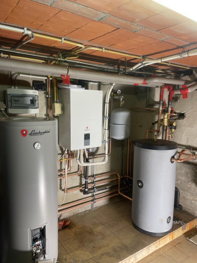 hybride installatie gas warmtepomp
