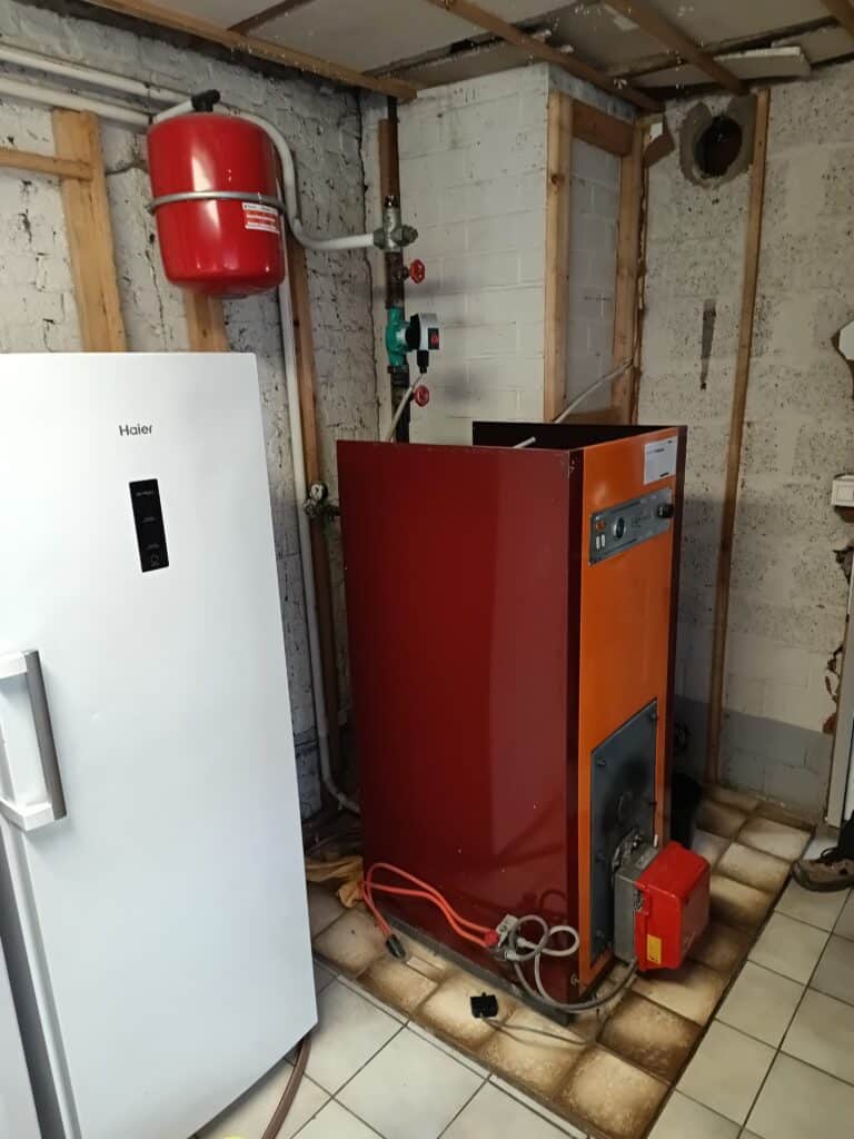 oude mazoutketel vervangen
